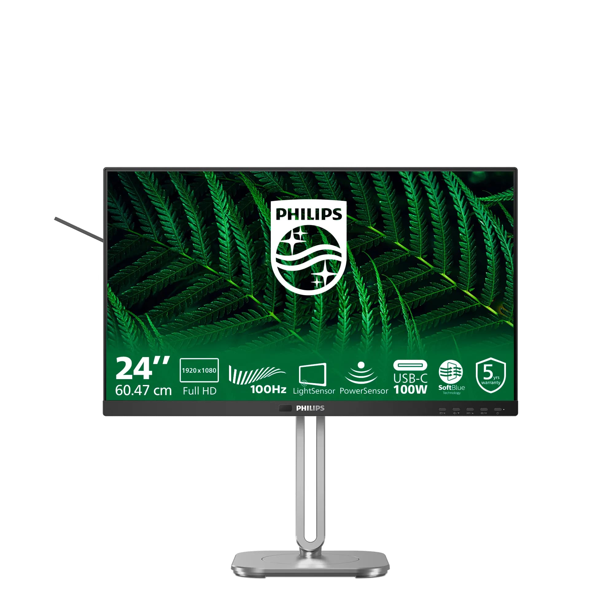 Philips 24B2G5301/00 23.8" Full HD, IPS -näyttö, USB-C hub