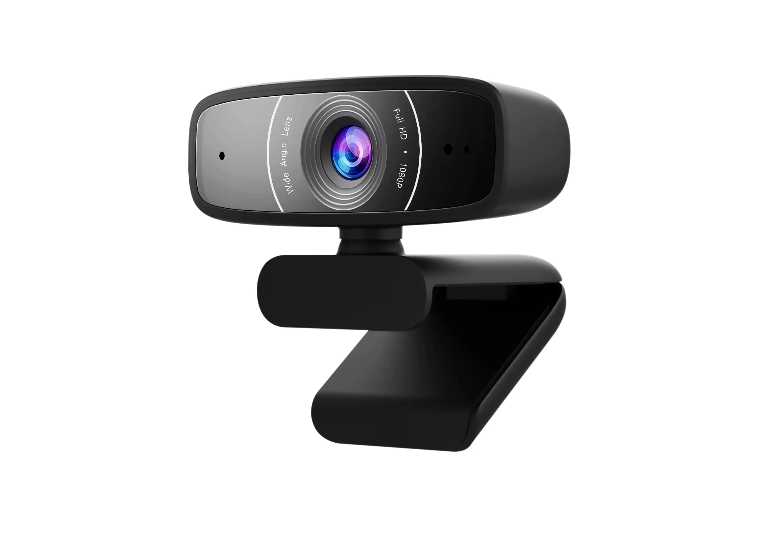 Asus Webcam C3 Full HD 1080p -webkamera, musta view 2
