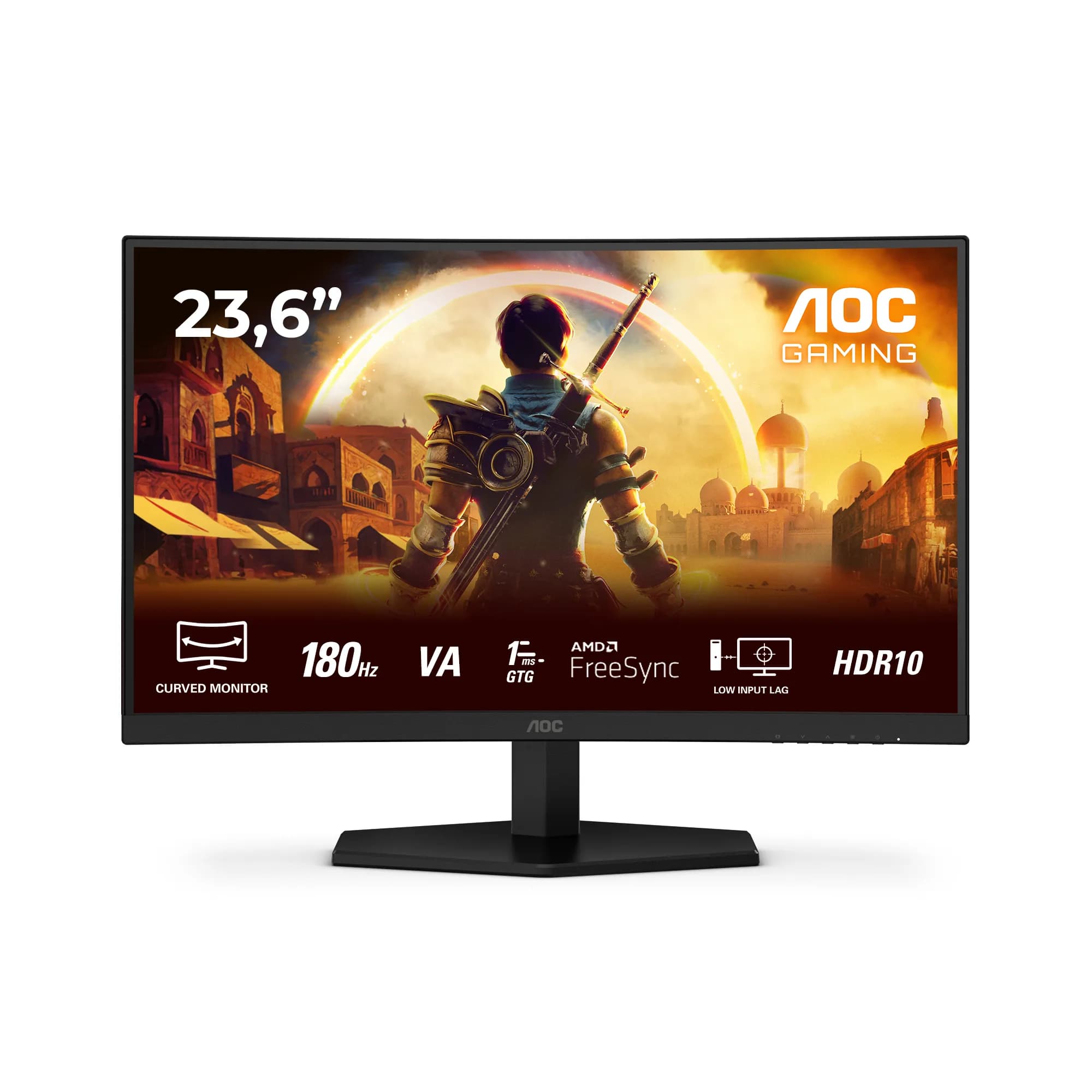 AOC C24G42E 24" Full HD, VA -kaareva pelinäyttö