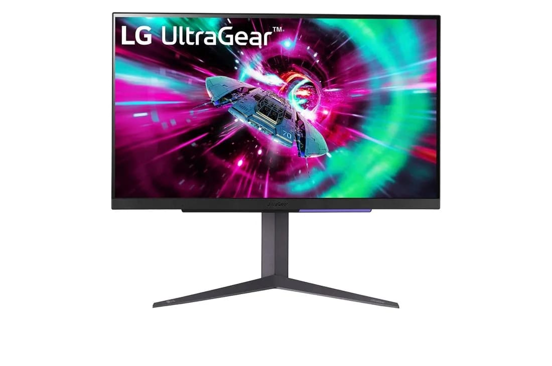 LG UltraGear 27GR93U-B 27" 4K UHD, IPS -pelinäyttö, USB 3.0 hub