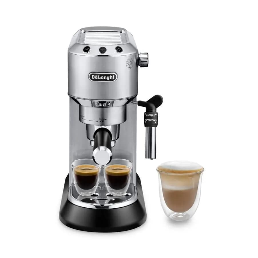 De'Longhi Dedica EC685.M -manuaalinen espressokone, ruostumaton teräs