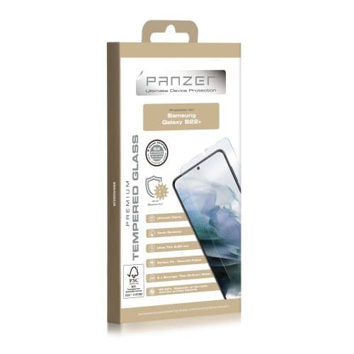 Panzer Tempered Glass, Galaxy S22 Plus -panssarilasi view 2
