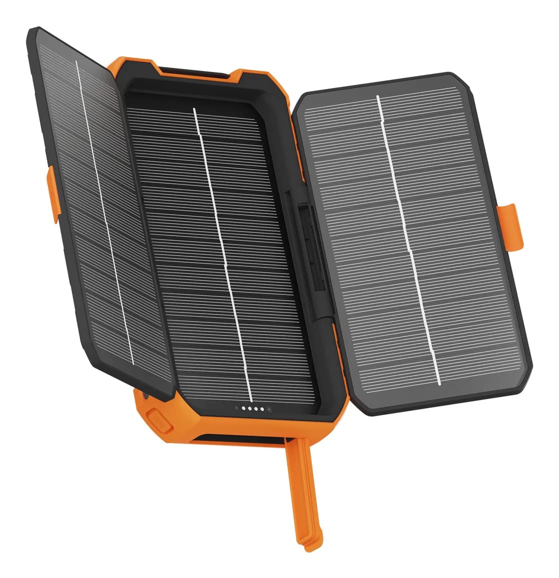 Xtorm Rugged Solar 10000mAh, 20W -varavirtalähde, Musta/Oranssi