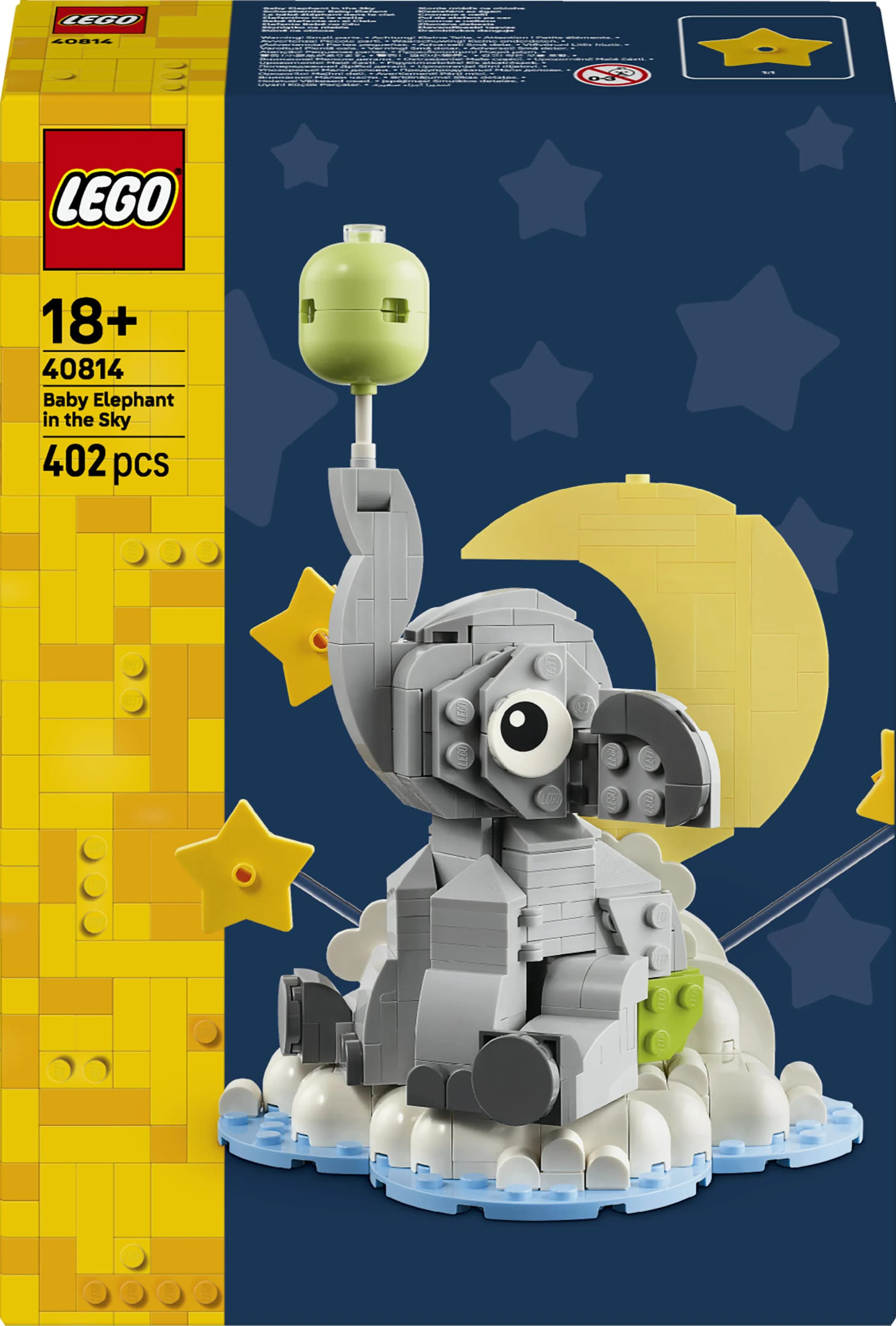 LEGO Sesongit ja juhlat Norsuvauva pilven päällä 40814