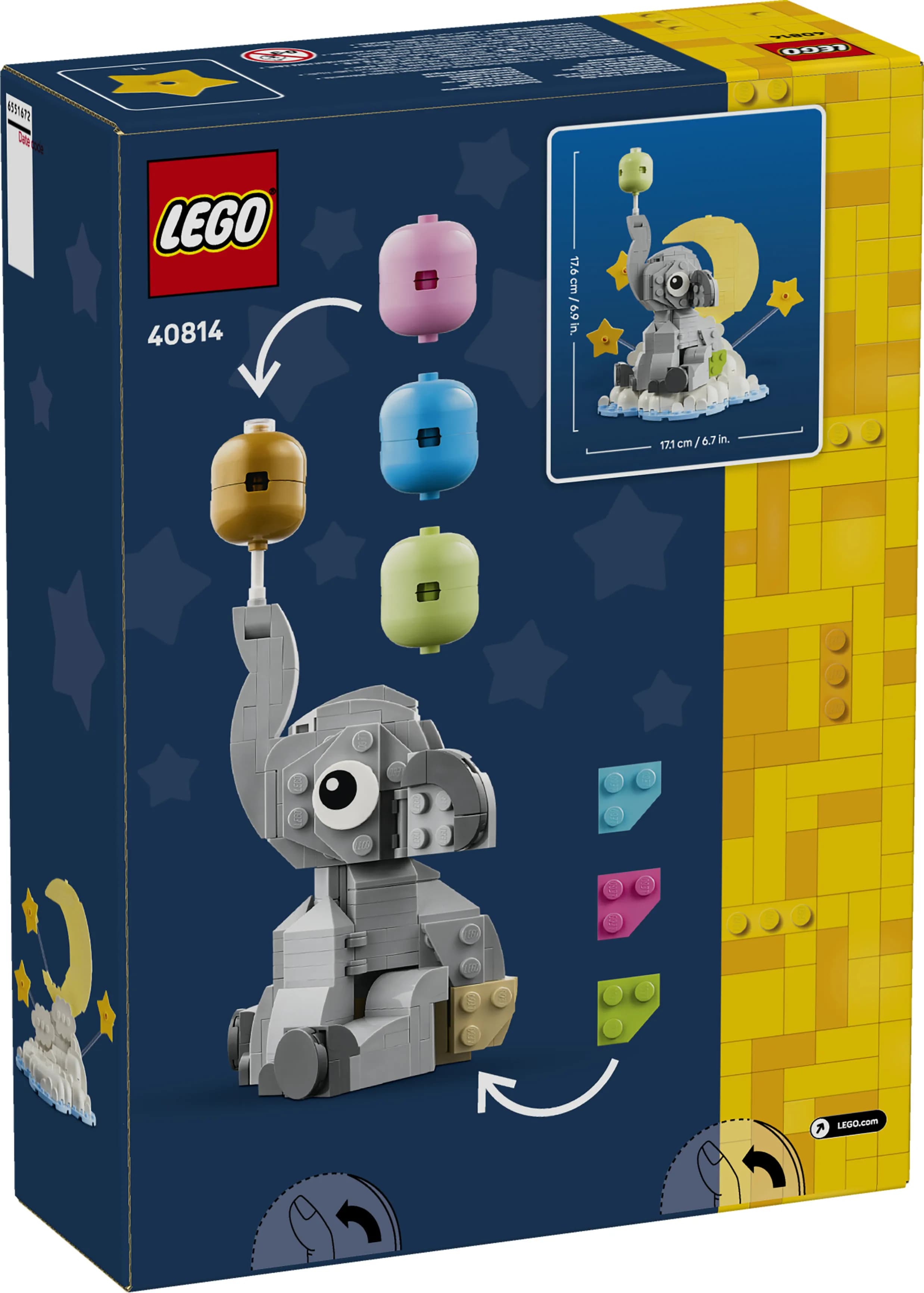 LEGO Sesongit ja juhlat Norsuvauva pilven päällä 40814 view 2