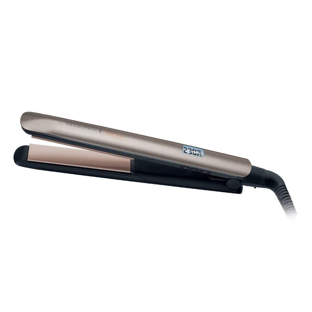 Remington Keratin Protect S8540 -suoristusrauta, musta/pronssi