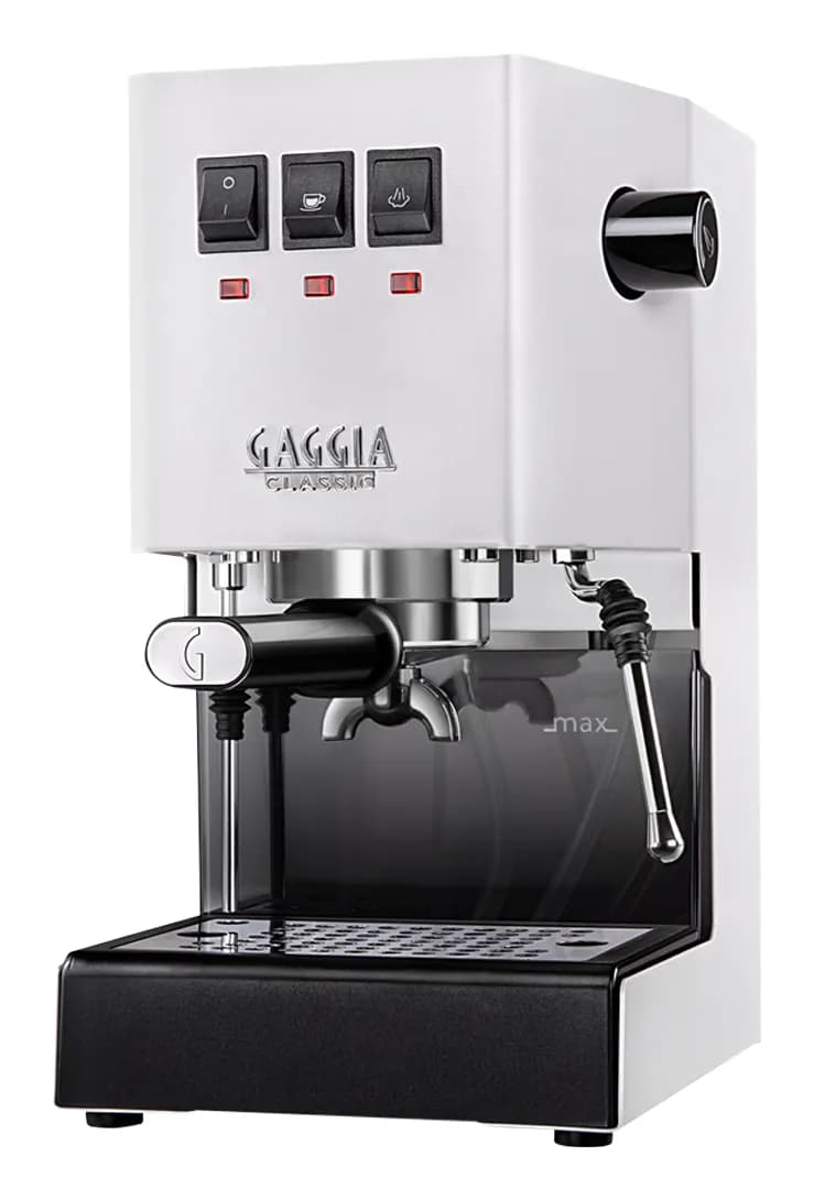 Gaggia Classic E24 -manuaalinen espressokone, valkoinen