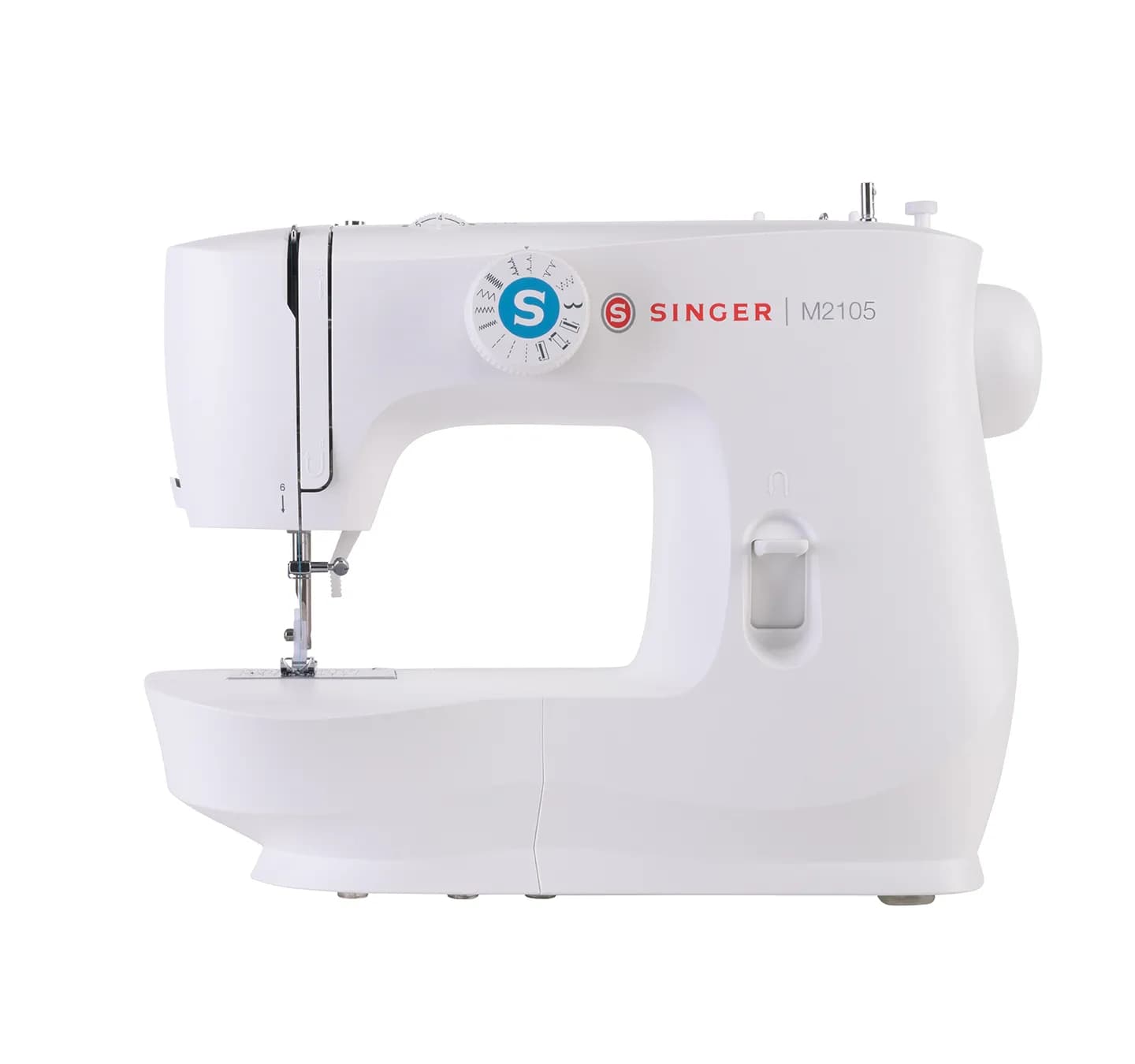 Singer M2105 -ompelukone, 8 ommelta, valkoinen