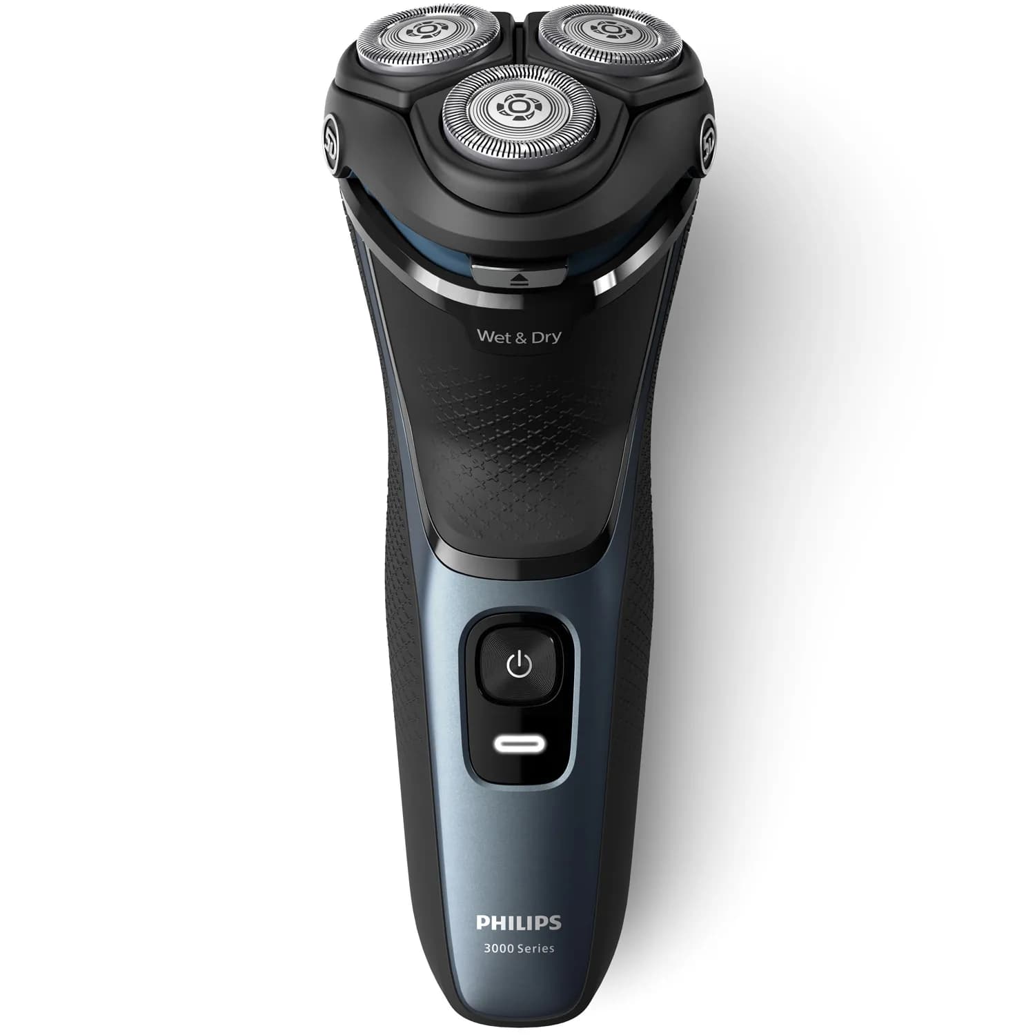 Philips Shaver Series 3000 S3144/00 Wet & Dry -parranajokone, musta ja syvänsininen