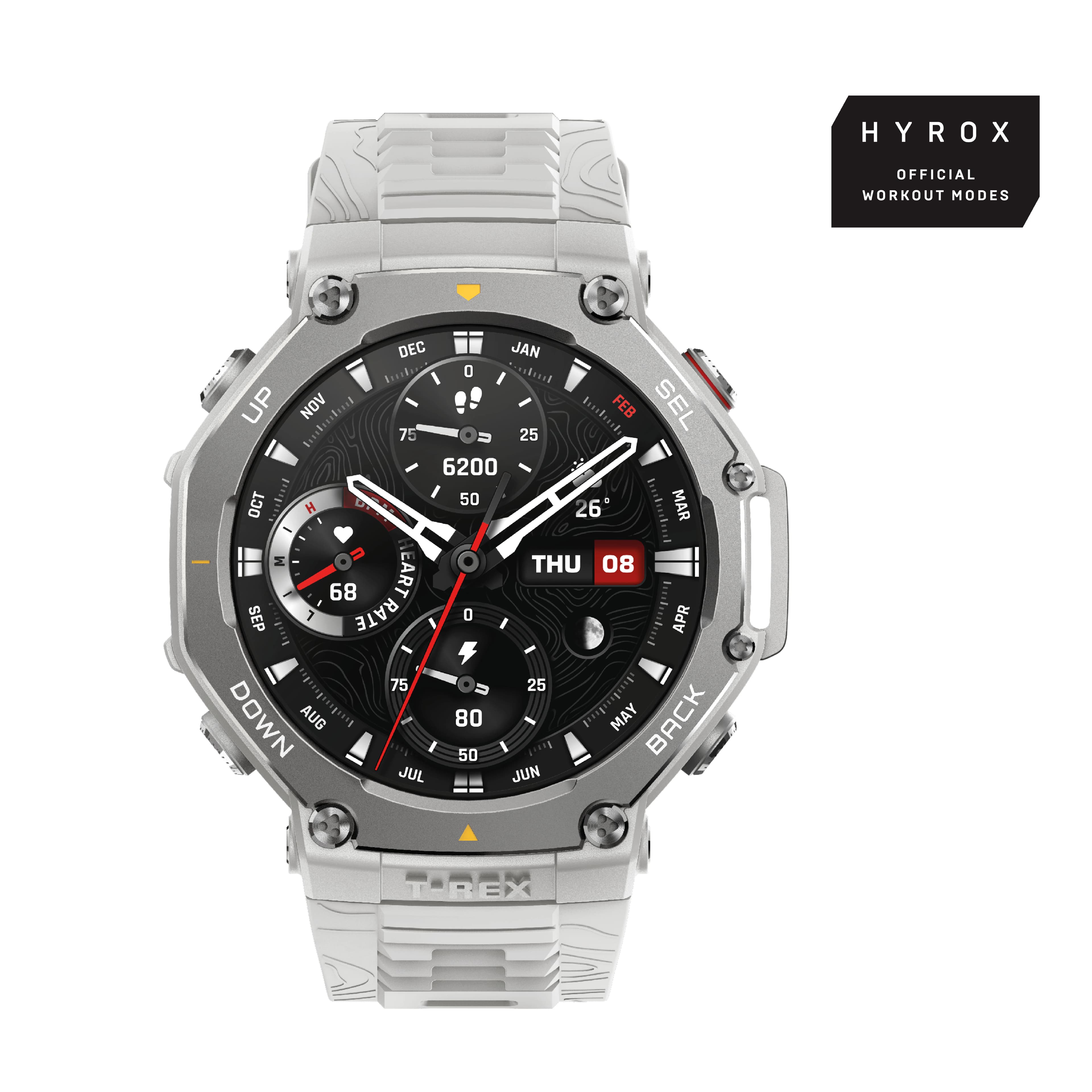 Amazfit T-Rex 3 48mm -älykello, haze gray