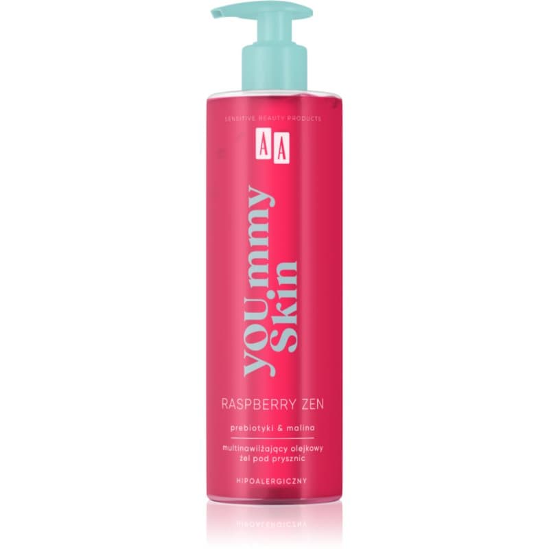 AA Cosmetics YOU.mmy Skin Raspberry Zen suihkuöljy vadelmantuoksuinen 400 ml