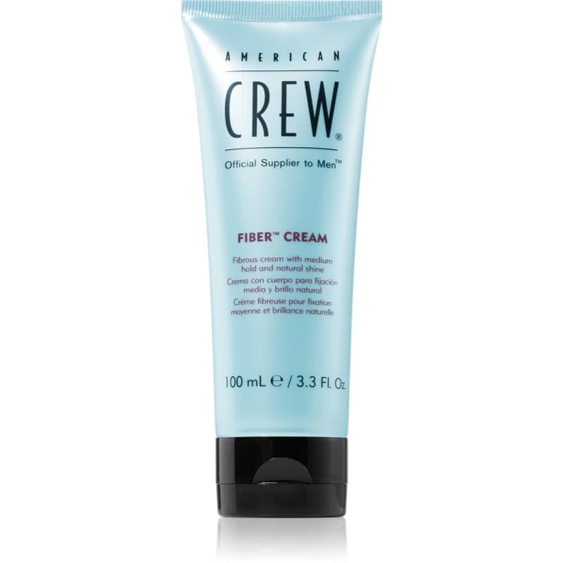 American Crew Styling Fiber Cream luonnollista kiiltoa antava keskivahvan pidon muotoiluvoide 100 ml
