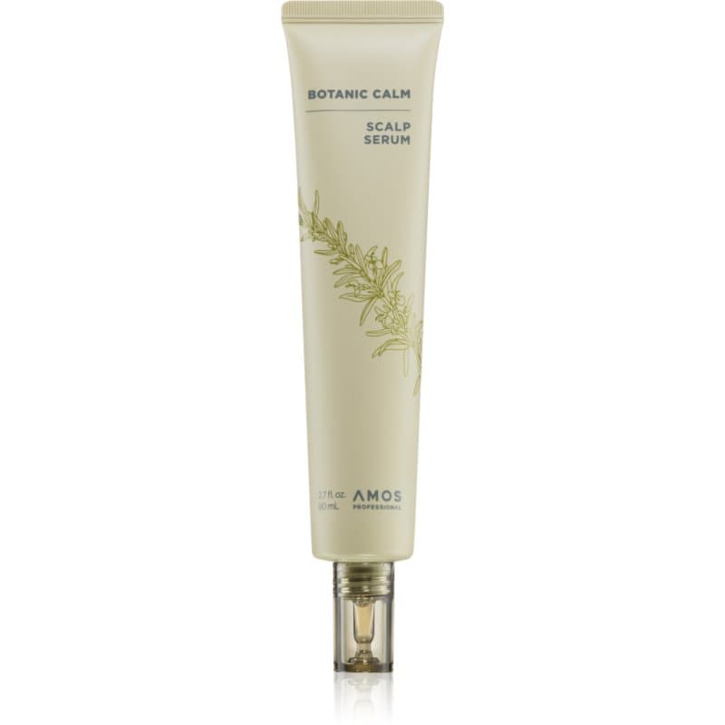 AMOS PROFESSIONAL Botanic Calm Scalp Serum vahvistava ja elvyttävä hiusseerumi hiusten ohenemiseen 80 ml