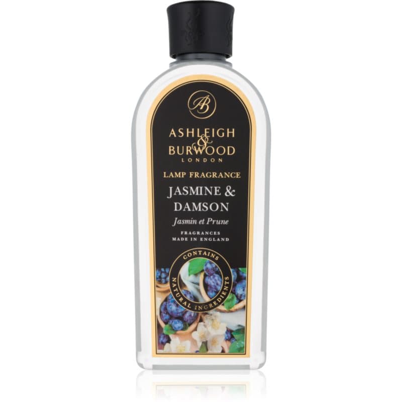 Ashleigh & Burwood London Lamp Fragrance Jasmine & Damson täyttöpakkaus katalyyttiseen lamppuun 500 ml
