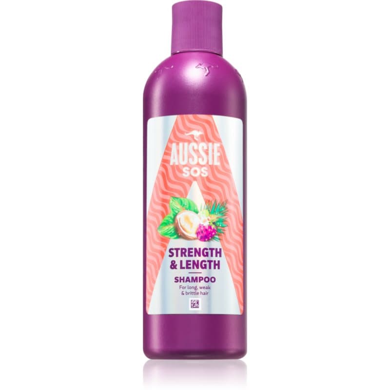 Aussie SOS Strength & Length vahvistava shampoo pitkille hiuksille 300 ml