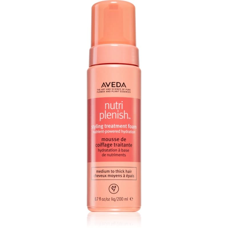 Aveda Nutriplenish™ Styling Treatment Foam muotoiluvaahto kosteuttava ja kiiltoa antava 200 ml