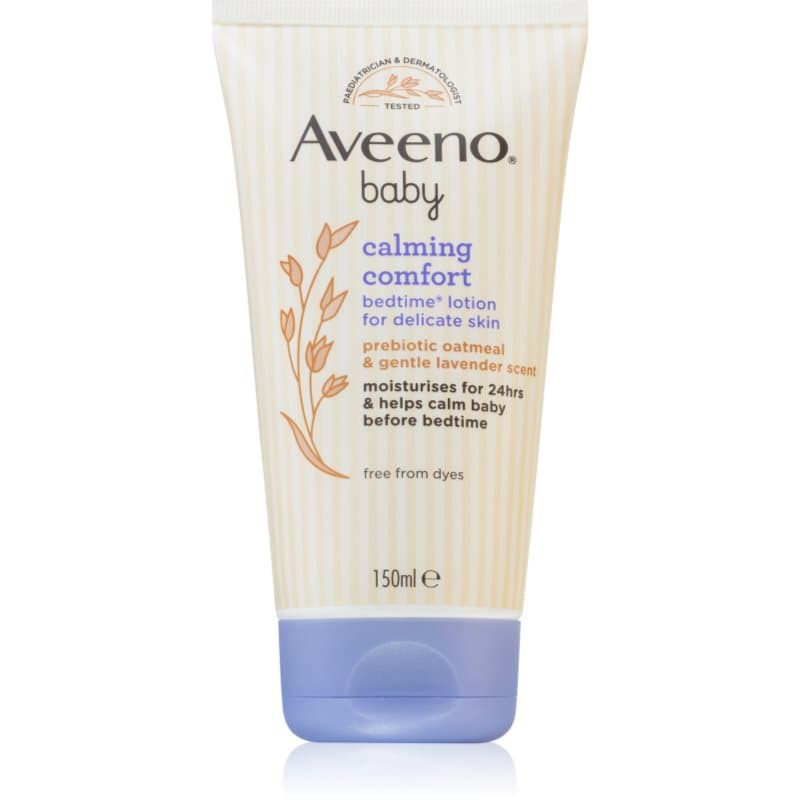 Aveeno Baby Calming Comfort rauhallista unta edistävä vartalomaito lapsille 150 ml
