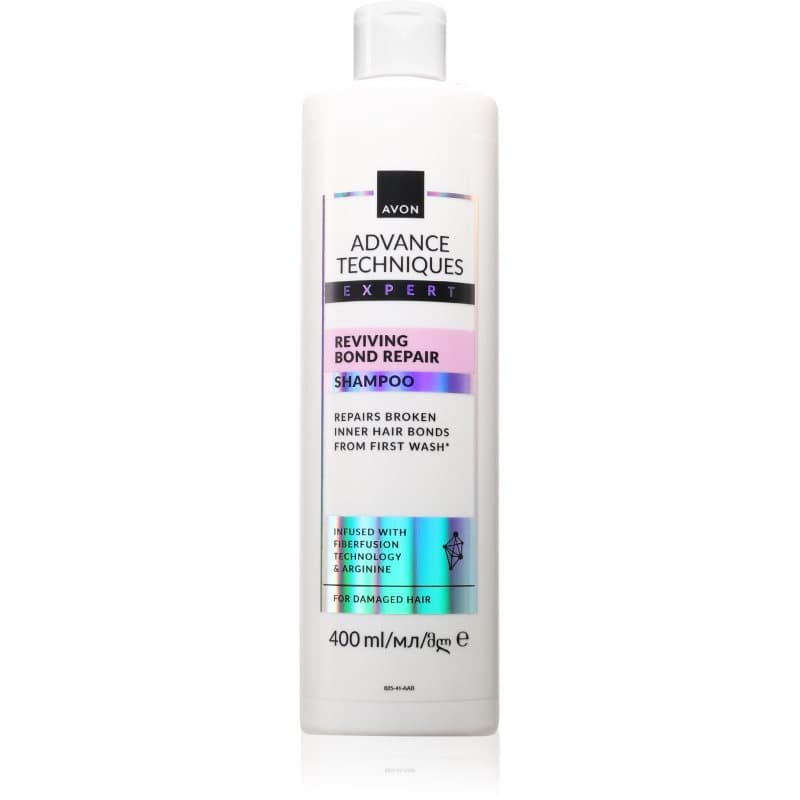 Avon Advance Techniques Reviving Bond Repair shampoo heikoille ja vaurioituneille hiuksille 400 ml