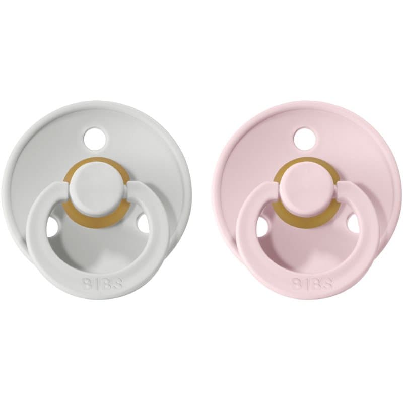 BIBS Colour Natural Rubber Size 1: 0+ months tutti Haze / Blossom 2 kpl