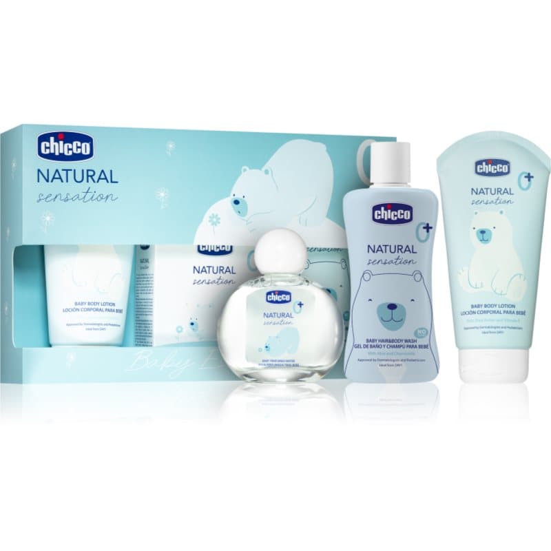 Chicco Natural Sensation Baby Essential lahjasetti syntymästä lähtien 0+