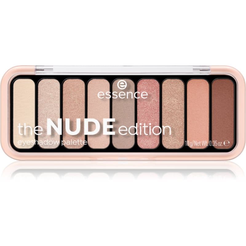 essence The Nude Edition luomiväripaletti sävy 10 Pretty in Nude 10 g