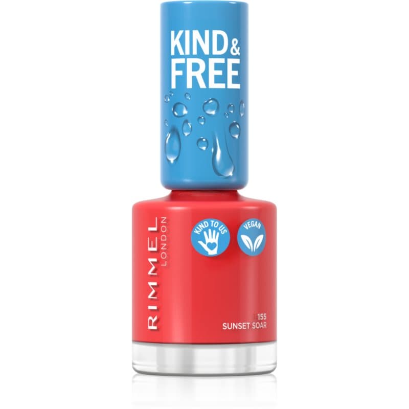 Rimmel Kind & Free kynsilakka sävy 155 Sunset Soar 8 ml
