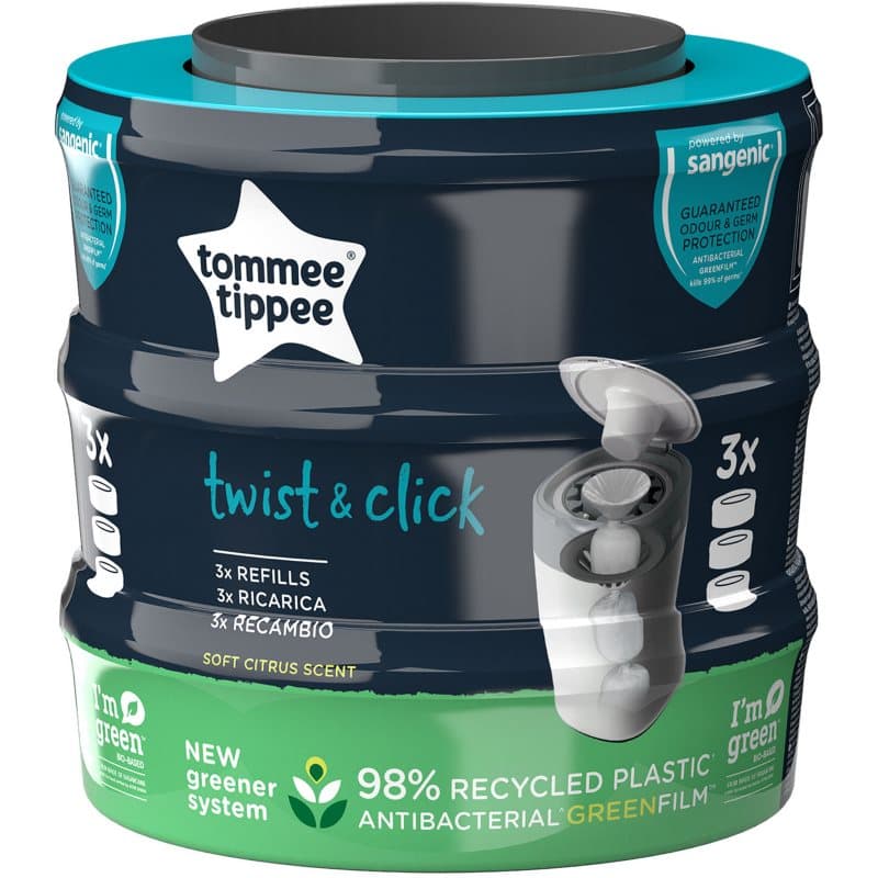 Tommee Tippee Twist & Click varakotelo 3 kpl