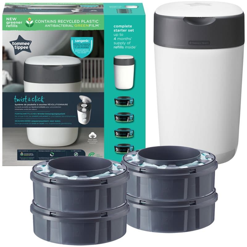 Tommee Tippee Twist & Click Set edullinen pakkaus