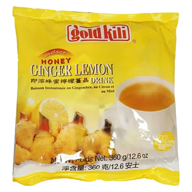 Ingefära te med syrlig citronsmak