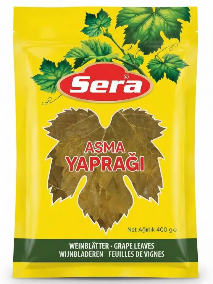 Vinblad vakuumpackade 400g