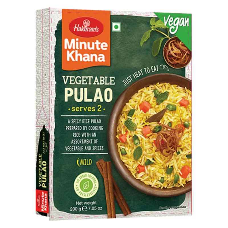 Vegetable Pulao - Haldirams