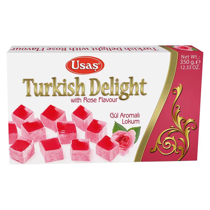 Turkisk Delight med Rosensmak