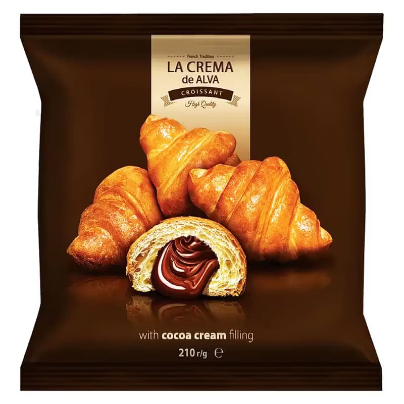 Croissant med kakaokräm - Ukrainsk