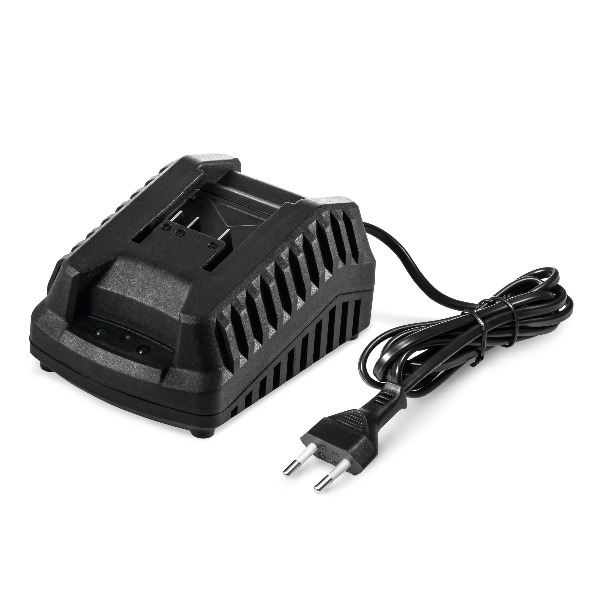 Laturi Powertool-akuille 20V 2Ah ja 20V 4Ah