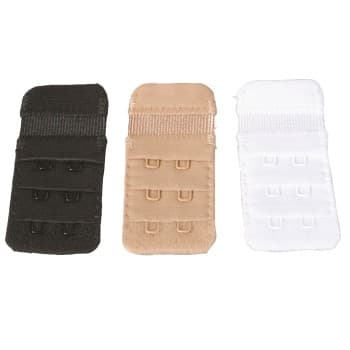 Magic 3 pakkaus Bra Extender 2 Hooks 3,8 cm * Kampanja *