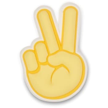 Crocs Jibbitz Peace Hand Sign * Kampanja *