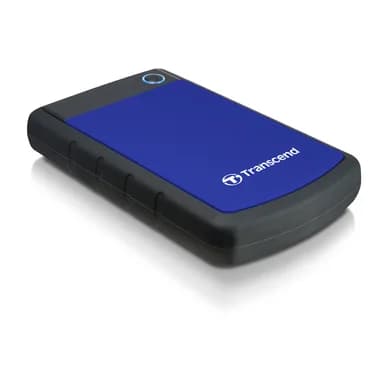 Transcend Transcend 2,5” ulkoinen kovalevy, 2TB USB 3.0, sininen TS2TSJ25H3B Vastaa: N/A