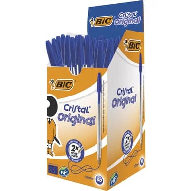 Bic BIC Cristal Medium Sininen 1.0 (50) 847898 Vastaa: N/A