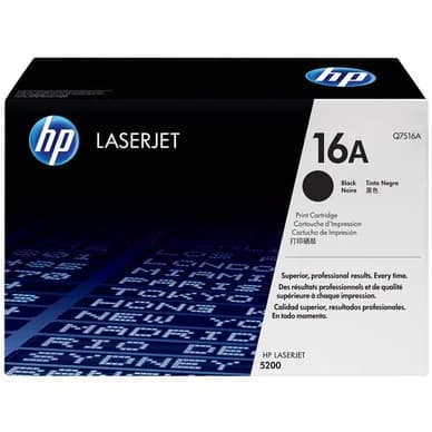 HP 16A Värikasetti musta