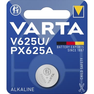 Varta V625U/PX625A alkaliparisto - 1 kpl