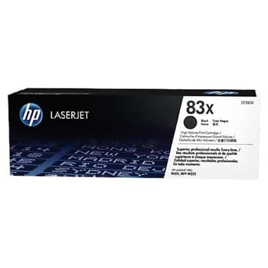 HP HP 83X Värikasetti musta CF283X Vastaa: N/A