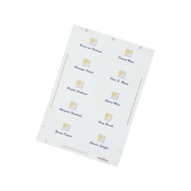DURABLE Durable Insert etiketti 90x54mm 20 arkkia 145502 Vastaa: N/A