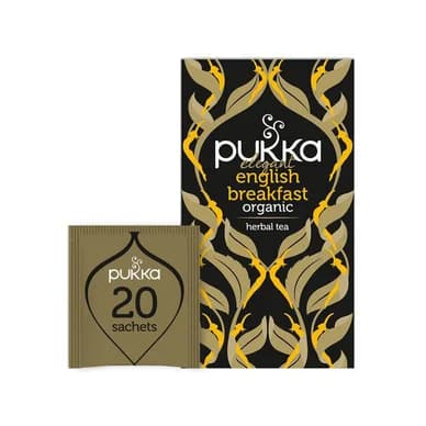 Pukka Pukka Elegant English Breakfast teepussit 20-pakkaus 5060229011565 Vastaa: N/A