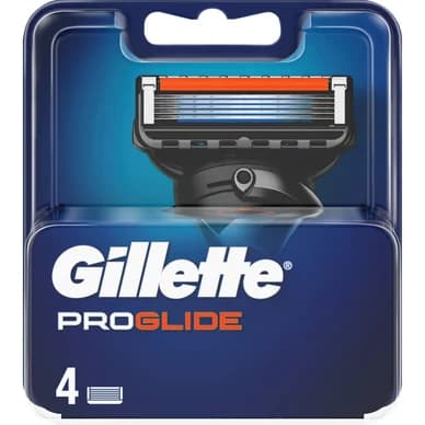 Gillette ProGlide-partakoneenterät, 4 Kpl