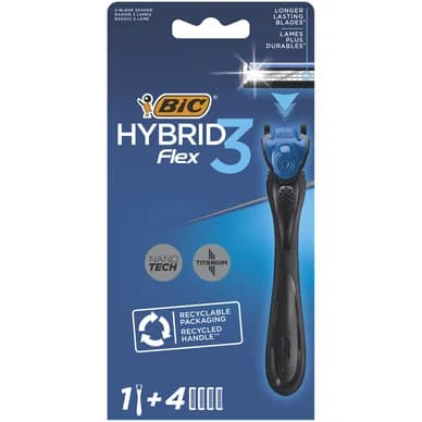 Bic BIC Hybrid 3 Flex partakone 3086123644939 Vastaa: N/A