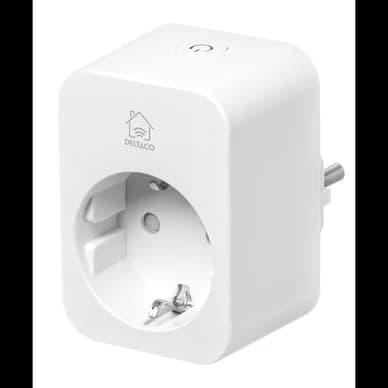 DELTACO Smart Home älypistorasia energiamittauksella, 16A SH-P01E16 Vastaa: N/A