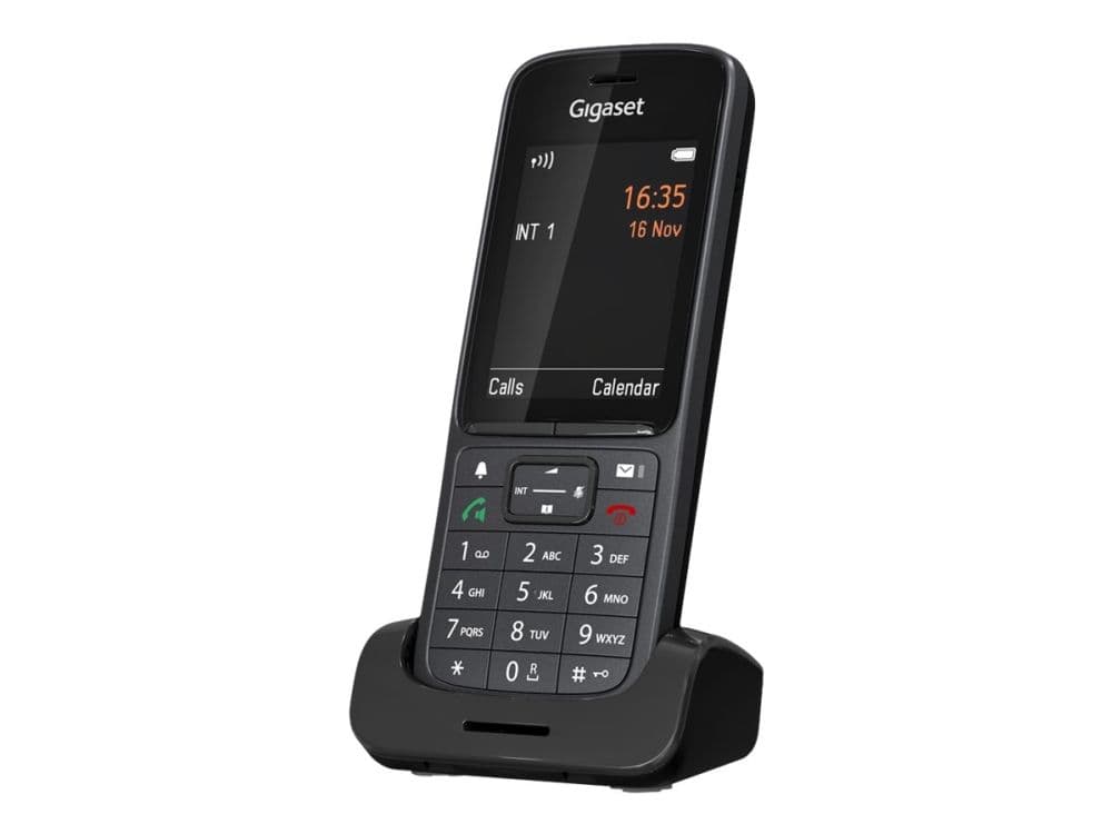 Gigaset SL800H PRO, Analoginen/DECT-puhelin, Johdoton puhelin, Kaiutinpuhelin, 500 entries, Soittajan tunnistus, Antrasiitti