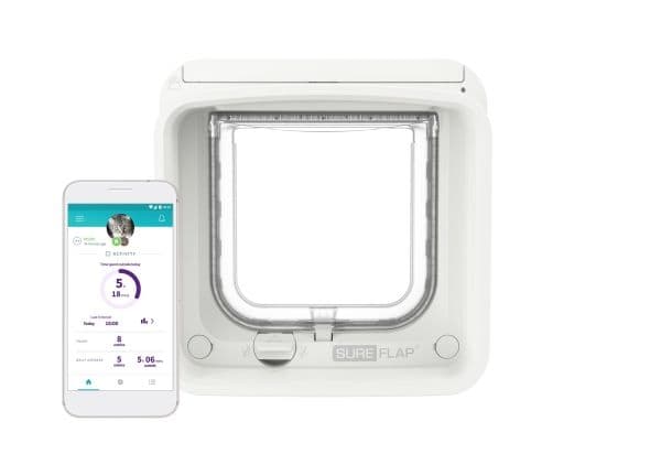 Sureflap Microchip Cat Flap Connect valkoinen