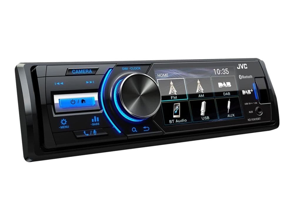 JVC KD-X561DBT Autoradio Bluetoothilla ja DAB:lla