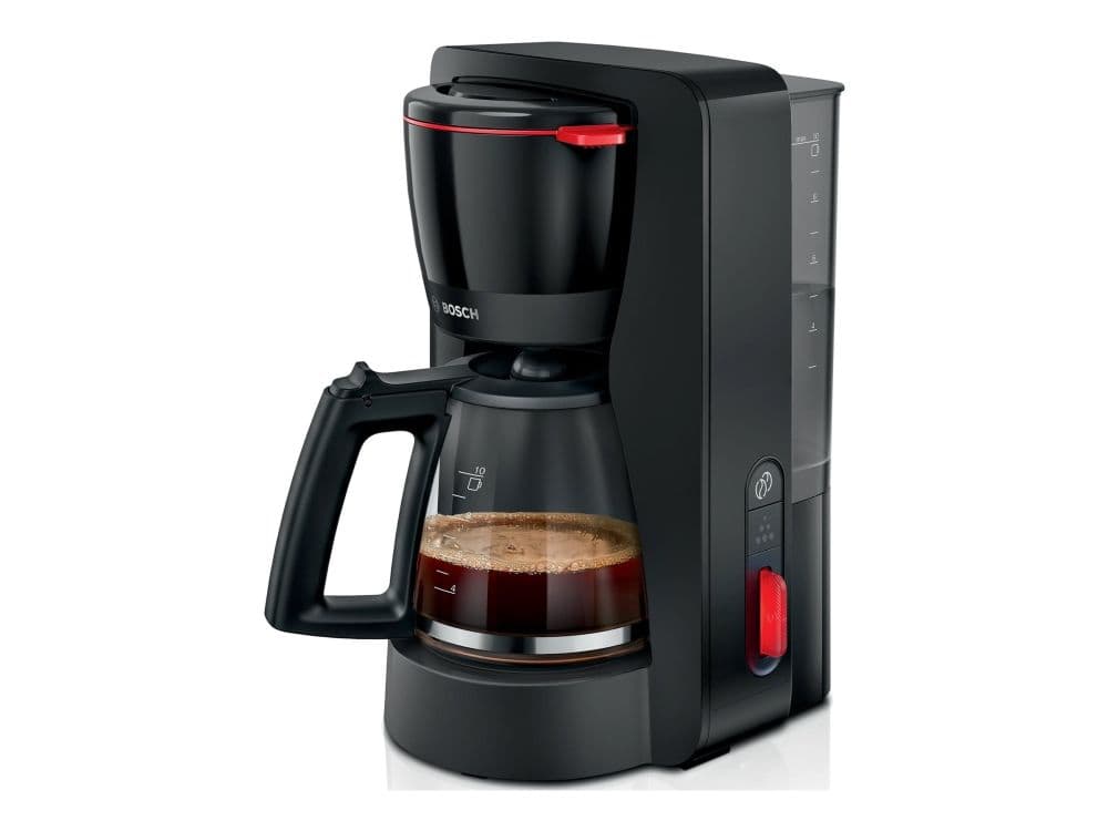 Bosch TKA3M133, Suodatinkahvinkeitin, 1,4 L, Jauhettu kahvi, 1200 W, Musta